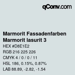 カラーコード: Marmorit Fassadenfarben - Marmorit lasurit 3 | qconv.com