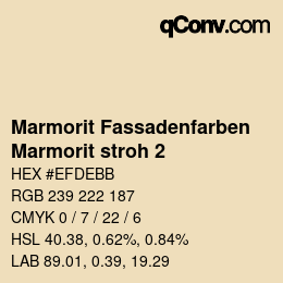 Code couleur: Marmorit Fassadenfarben - Marmorit stroh 2 | qconv.com