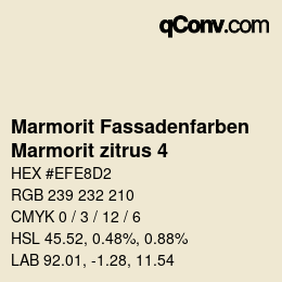 カラーコード: Marmorit Fassadenfarben - Marmorit zitrus 4 | qconv.com