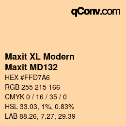 Farbcode: Maxit XL Modern - Maxit MD132 | qconv.com