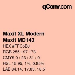 カラーコード: Maxit XL Modern - Maxit MD143 | qconv.com