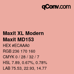 カラーコード: Maxit XL Modern - Maxit MD153 | qconv.com