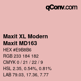 カラーコード: Maxit XL Modern - Maxit MD163 | qconv.com