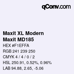 カラーコード: Maxit XL Modern - Maxit MD185 | qconv.com