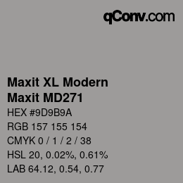 カラーコード: Maxit XL Modern - Maxit MD271 | qconv.com