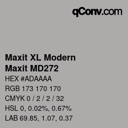 カラーコード: Maxit XL Modern - Maxit MD272 | qconv.com