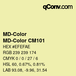 Farbcode: MD-Color - MD-Color CM101 | qconv.com