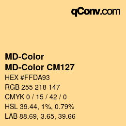 Farbcode: MD-Color - MD-Color CM127 | qconv.com