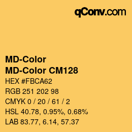 カラーコード: MD-Color - MD-Color CM128 | qconv.com