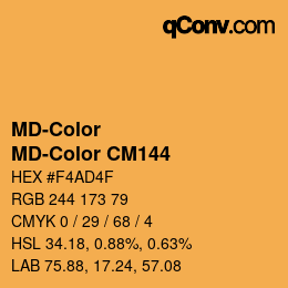 Farbcode: MD-Color - MD-Color CM144 | qconv.com