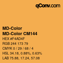 カラーコード: MD-Color - MD-Color CM144 | qconv.com