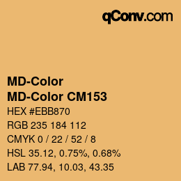 Farbcode: MD-Color - MD-Color CM153 | qconv.com