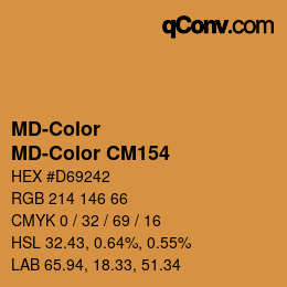 カラーコード: MD-Color - MD-Color CM154 | qconv.com