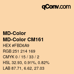 Farbcode: MD-Color - MD-Color CM161 | qconv.com