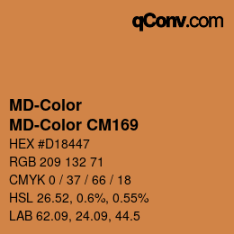 カラーコード: MD-Color - MD-Color CM169 | qconv.com