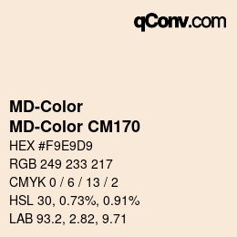 Farbcode: MD-Color - MD-Color CM170 | qconv.com