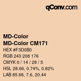 Código de color: MD-Color - MD-Color CM171 | qconv.com