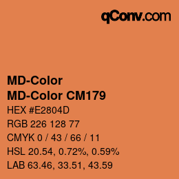 Código de color: MD-Color - MD-Color CM179 | qconv.com