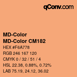 Código de color: MD-Color - MD-Color CM182 | qconv.com