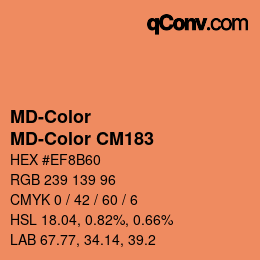 Código de color: MD-Color - MD-Color CM183 | qconv.com