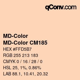 Farbcode: MD-Color - MD-Color CM185 | qconv.com