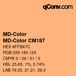 Farbcode: MD-Color - MD-Color CM187 | qconv.com