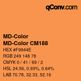 カラーコード: MD-Color - MD-Color CM188 | qconv.com