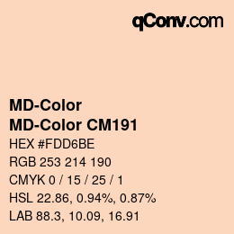 カラーコード: MD-Color - MD-Color CM191 | qconv.com