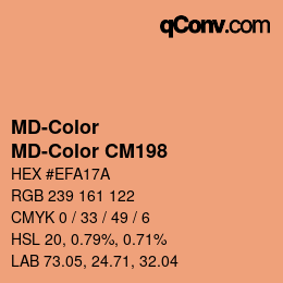 カラーコード: MD-Color - MD-Color CM198 | qconv.com