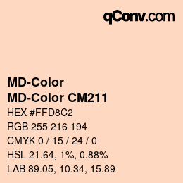 Farbcode: MD-Color - MD-Color CM211 | qconv.com