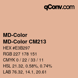 カラーコード: MD-Color - MD-Color CM213 | qconv.com