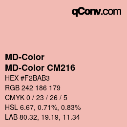 Código de color: MD-Color - MD-Color CM216 | qconv.com