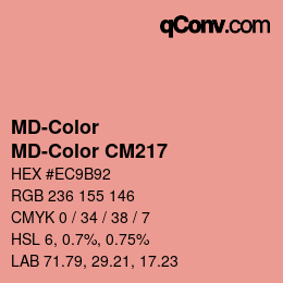 Farbcode: MD-Color - MD-Color CM217 | qconv.com