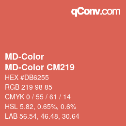 カラーコード: MD-Color - MD-Color CM219 | qconv.com