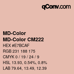 Farbcode: MD-Color - MD-Color CM222 | qconv.com