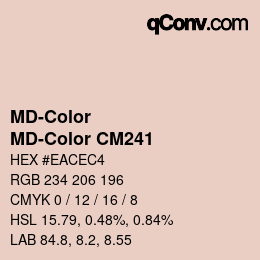 Color code: MD-Color - MD-Color CM241 | qconv.com