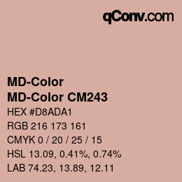 Farbcode: MD-Color - MD-Color CM243 | qconv.com