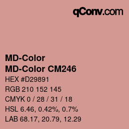 Color code: MD-Color - MD-Color CM246 | qconv.com