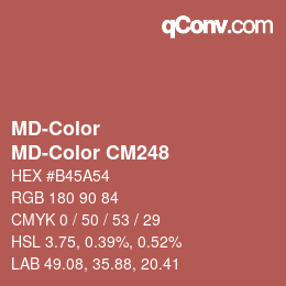 Color code: MD-Color - MD-Color CM248 | qconv.com