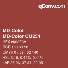 カラーコード: MD-Color - MD-Color CM254 | qconv.com