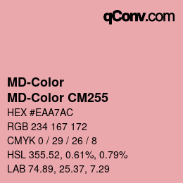 カラーコード: MD-Color - MD-Color CM255 | qconv.com