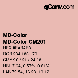 カラーコード: MD-Color - MD-Color CM261 | qconv.com