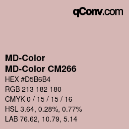 Color code: MD-Color - MD-Color CM266 | qconv.com