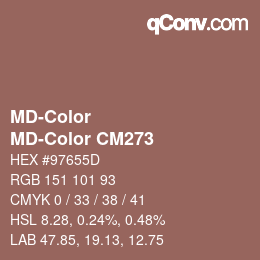 Color code: MD-Color - MD-Color CM273 | qconv.com