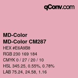 Farbcode: MD-Color - MD-Color CM287 | qconv.com