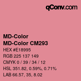 Color code: MD-Color - MD-Color CM293 | qconv.com