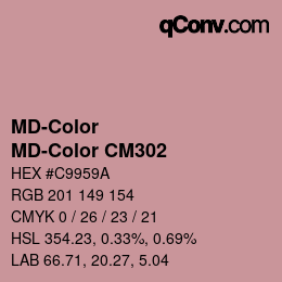 Color code: MD-Color - MD-Color CM302 | qconv.com