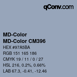 カラーコード: MD-Color - MD-Color CM396 | qconv.com