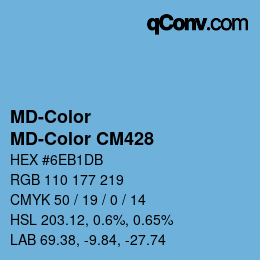 Color code: MD-Color - MD-Color CM428 | qconv.com