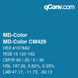 Farbcode: MD-Color - MD-Color CM429 | qconv.com